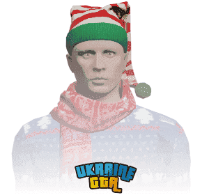 Скін  Новорічний хлопець